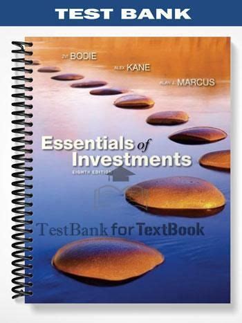 essentials of investments 8th edition test bank pdf Ebook PDF