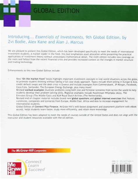 essentials of investments 9th edition global Epub