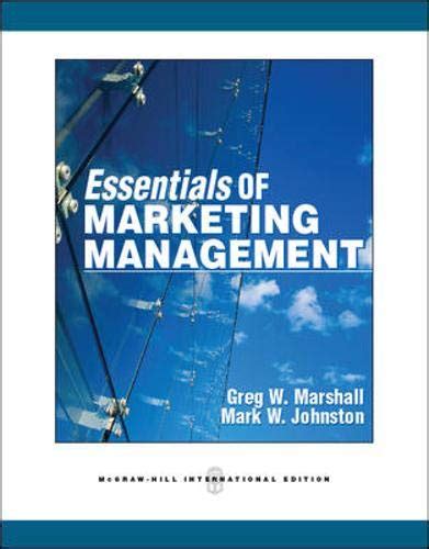 essentials of marketing management pdf by greg marshall Epub