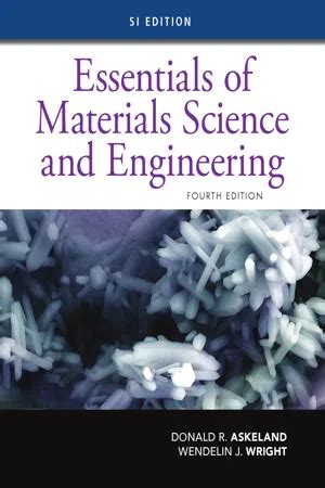 essentials of materials science engineering si version Ebook Kindle Editon