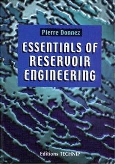 essentials of reservoir engineering donnez pdf Ebook Doc