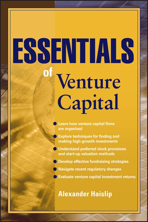 essentials of venture capital Reader