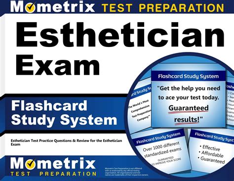 esthetician exam flashcard study system esthetician test practice questions and review for the esthetician exam Reader