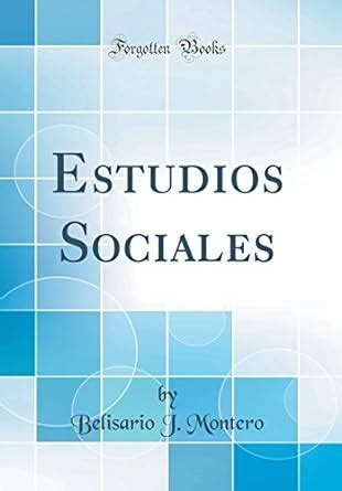 estudio social classic reprint spanish PDF