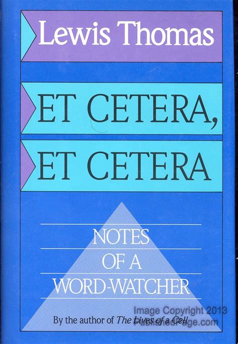 et cetera et cetera notes of a word watcher PDF