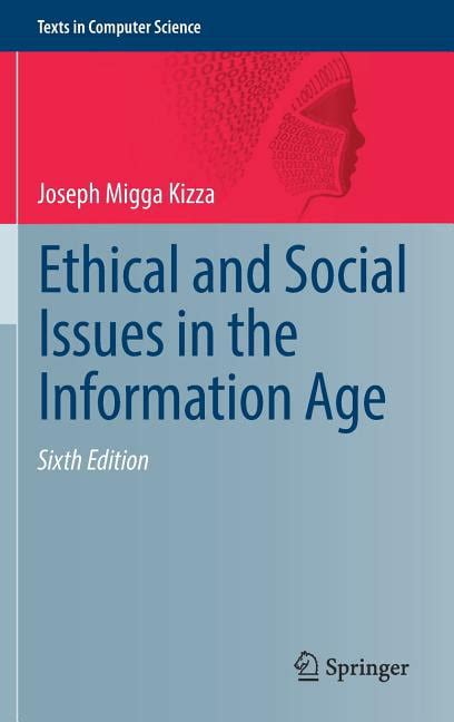 ethical and social issues in the information age ethical and social issues in the information age Epub