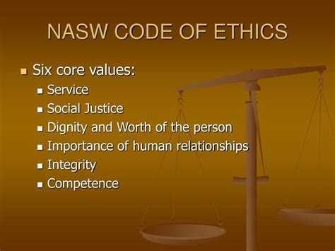 ethical standards in social work a critical review of the nasw code of ethics Doc