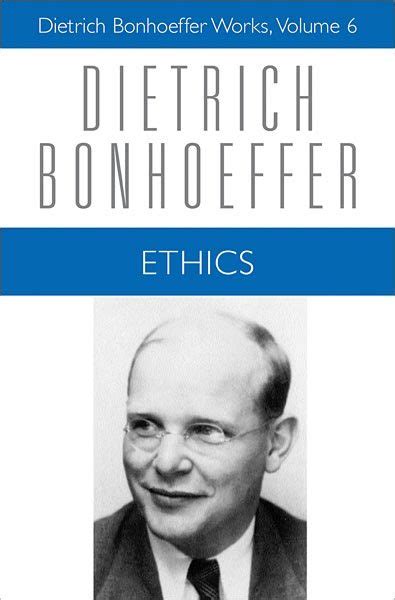 ethics dietrich bonhoeffer works vol 6 Reader
