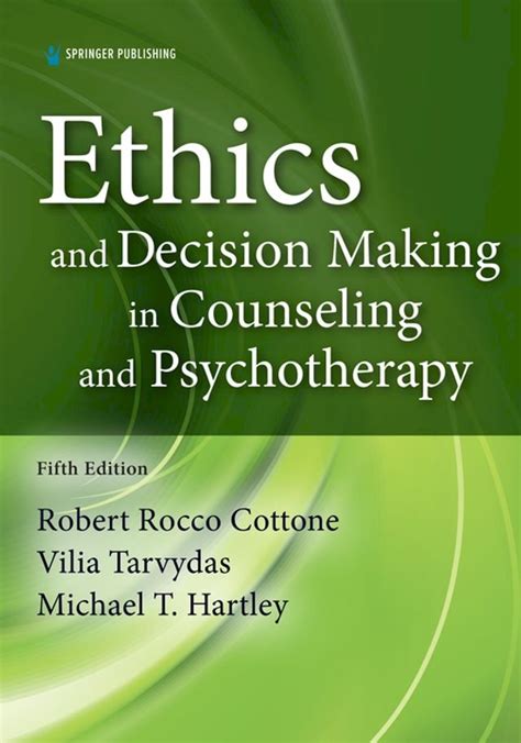 ethics in counseling and psychotherapy Kindle Editon