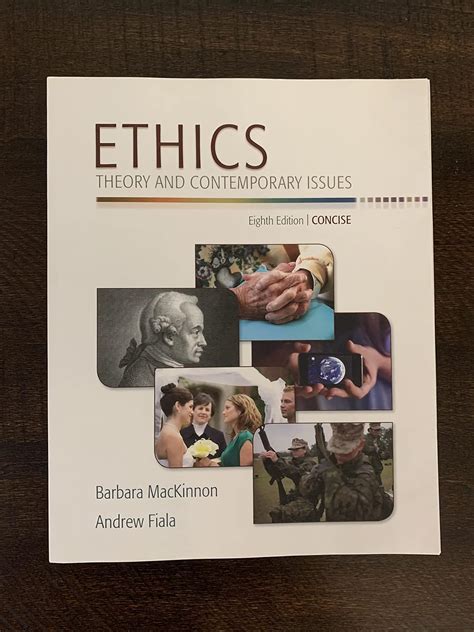 ethics theory and contemporary issues concise edition Epub