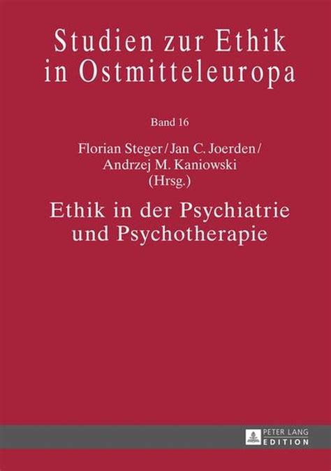 ethik psychiatrie psychotherapie studien ostmitteleuropa Epub