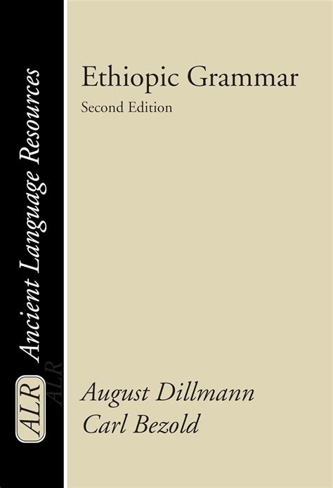 ethiopic grammar ancient language resources Epub