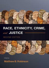 ethnicity crime justice matthew robinson Epub