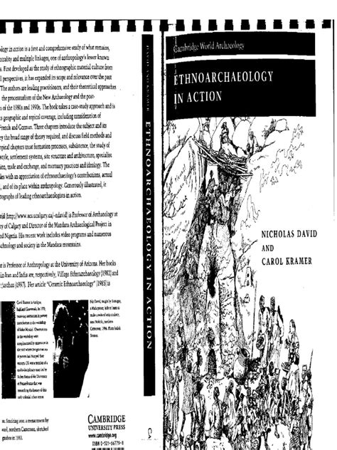 ethnoarchaeology in action pdf Reader