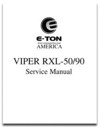 eton viper service manual Epub