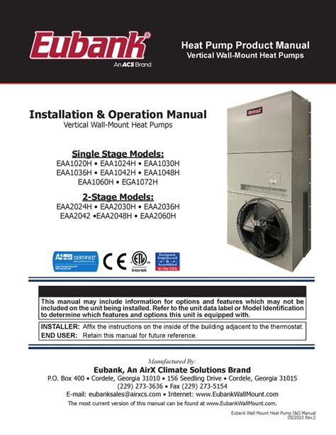 eubank service manual pdf Doc