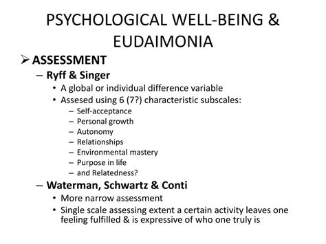 eudaimonia and well being ancient and modern conceptions Doc