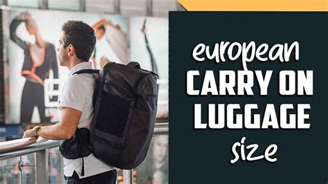 european carry on size