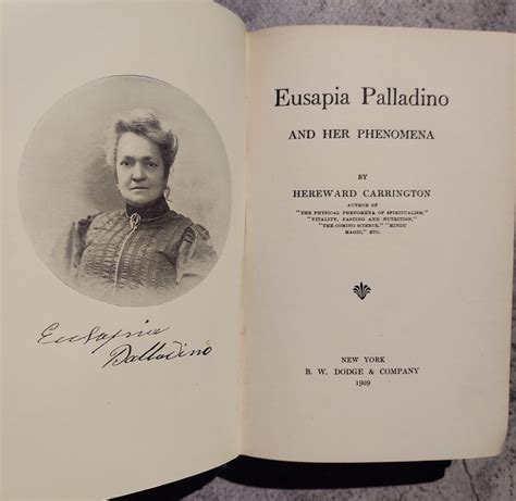 eusapia palladino and her phenomena Doc