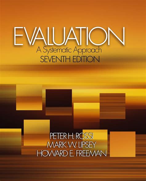 evaluation a systematic approach 7th edition Reader