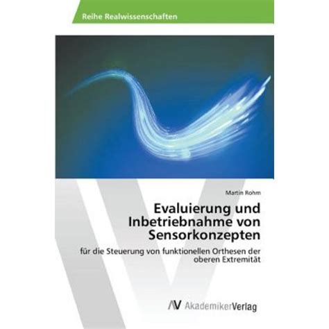 evaluierung inbetriebnahme von sensorkonzepten funktionellen Kindle Editon