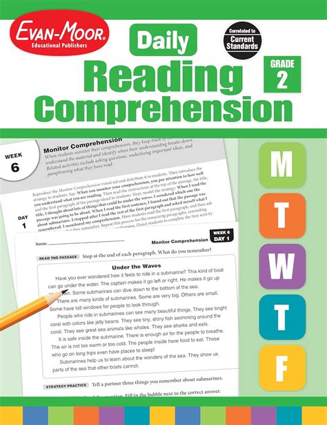 evan moor daily comprehension grade 2 Kindle Editon