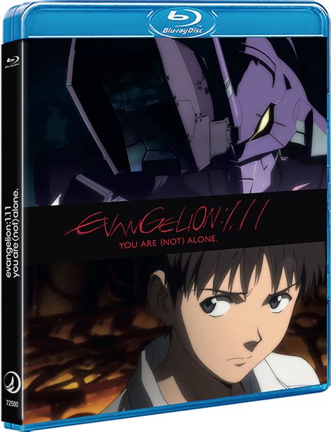 evangelion 1.0 you are not alone blu ray