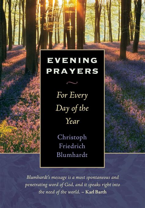 evening prayers for every day of the year Reader