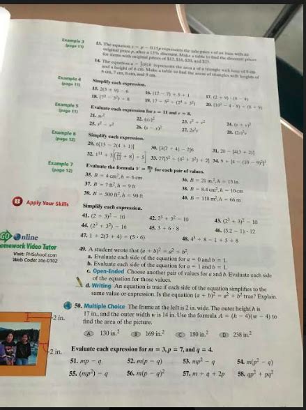 everglades algebra 1 pg 29 answers Reader