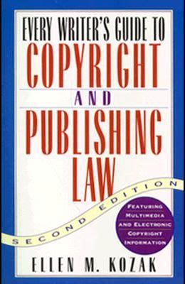 every writers guide to copyright and publishing law second edition Epub