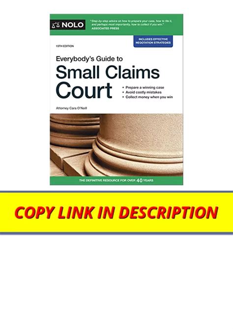 everybodys guide to small claims court everybodys guide to small claims court national edition Kindle Editon