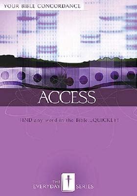 everyday access your bible concordance Kindle Editon