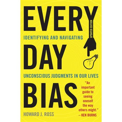 everyday bias identifying and navigating unconscious judgments in our daily lives Reader