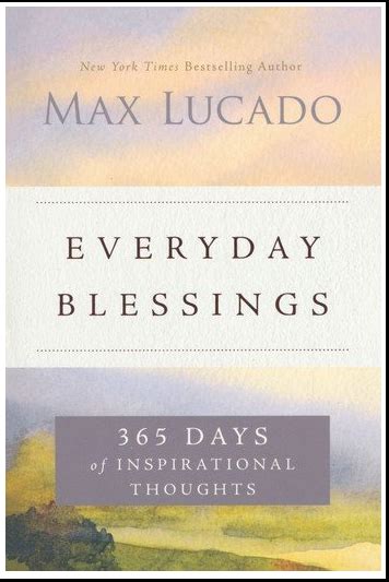 everyday blessings 365 days of inspirational thoughts Epub