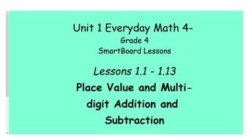 everyday math grade 4 smartboard lessons Kindle Editon