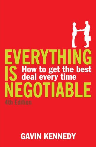 everything is negotiable 4th edition Doc