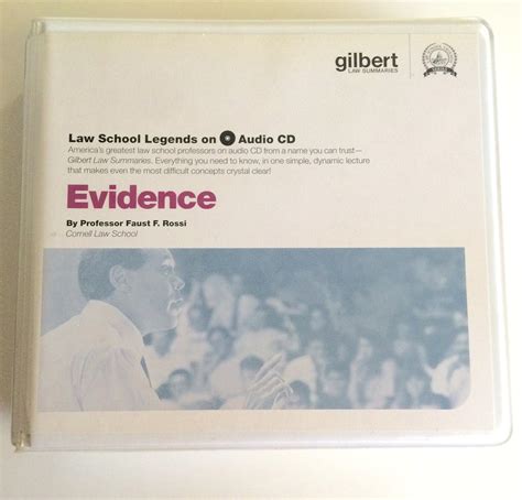evidence law school legends audio series Kindle Editon