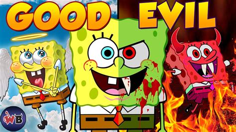 evil evil evil spongebob