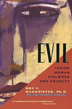 evil inside human cruelty and violence Epub