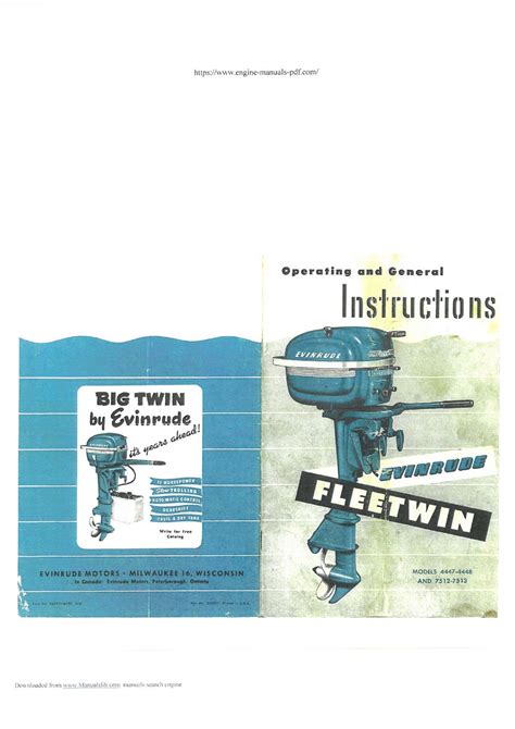 evinrude fleetwin 75 manual Epub