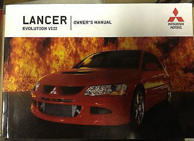 evo 8 owners manual Reader