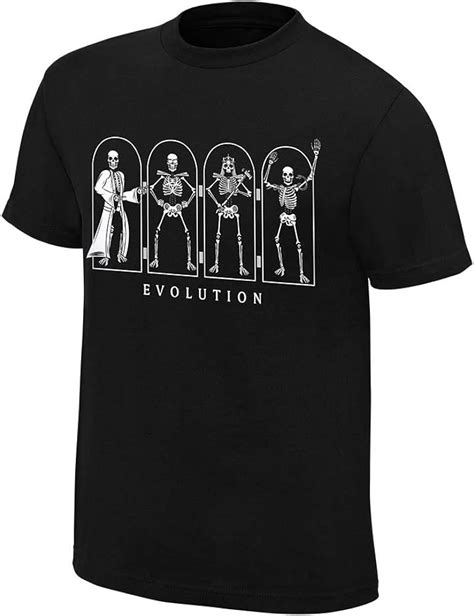 evolution wwe shirt