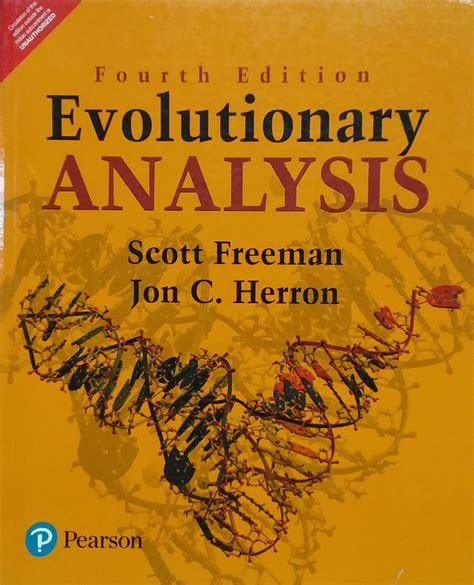 evolutionary analysis freeman herron 4th edition Kindle Editon
