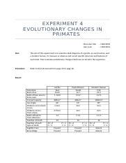 evolutionary changes in primates answers Epub