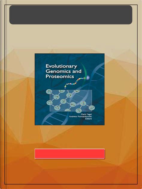 evolutionary genomics and proteomics Kindle Editon
