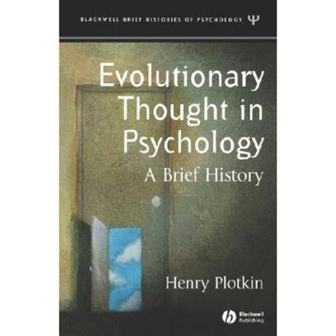 evolutionary thought in psychology a brief history Kindle Editon