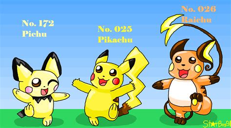 evolutions pikachu