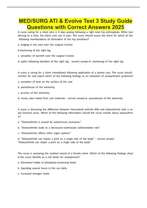 evolve test study guide pdf Epub