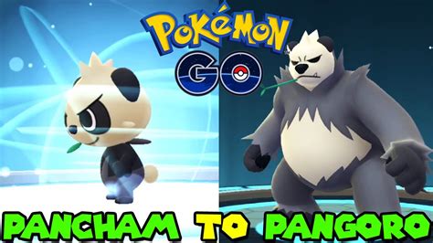 evolving pancham pokemon go