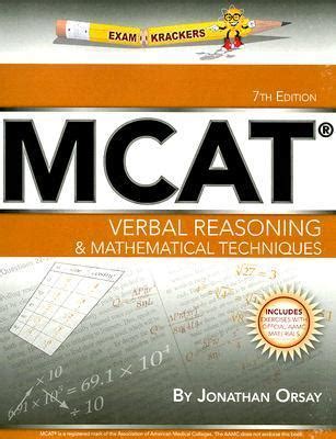 examkrackers mcat verbal reasoning and mathematical techniques Epub